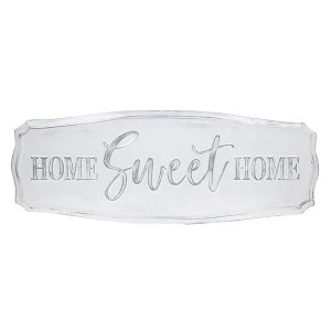 Image of Homestyle Standing Large Metal Plaque Home
