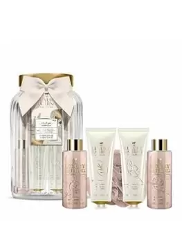 Image of The Luxury Bathing Company Bathing Glass Jar Gift Set, One Colour, Women