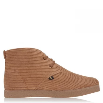 Image of Farah Vintage Jonah Chukka Boots - Lt Brwn Cordury