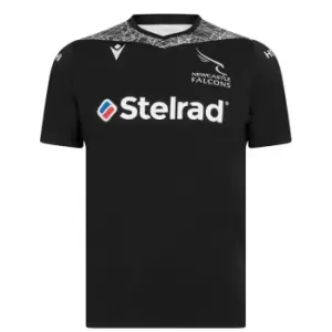 Image of Macron Newcastle Training T Shirt Mens - Black