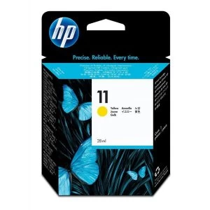 Image of HP 11 Yellow Ink Cartridge