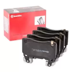 Image of BREMBO Brake pad set PRIME LINE P 10 064 Brake pads,Brake pad set, disc brake OPEL,CHEVROLET,TESLA,INSIGNIA Caravan,INSIGNIA CC