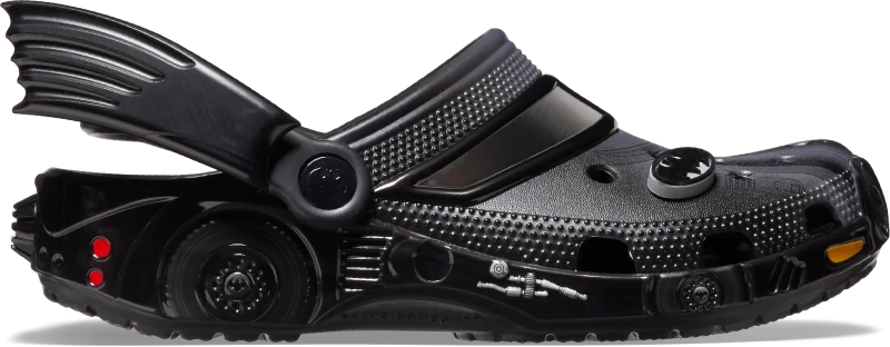 Image of Crocs Unisex Batman Batmobile Classic Clogs Black W7/M6
