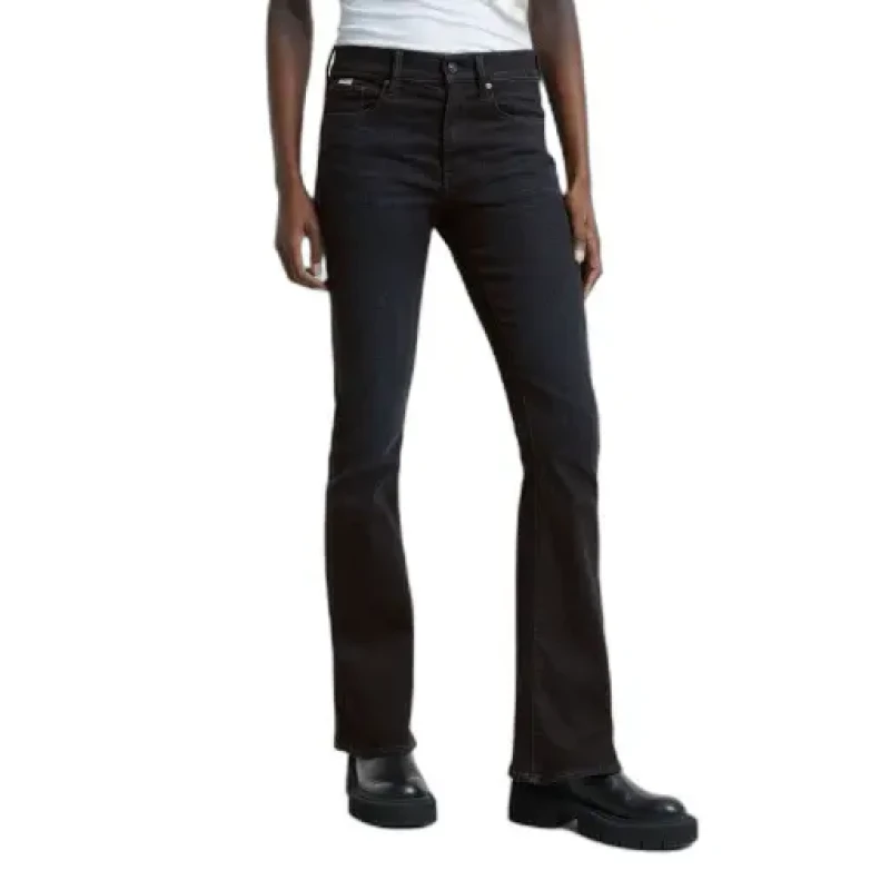 Image of G-Star Womens Flare Jeans G-Star 3301 Bleu Female 28x28