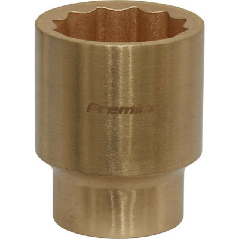 Image of Loops 28mm Non-Sparking WallDrive Socket - 1/2" Square Drive - Beryllium Copper Copper