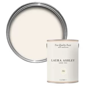 Image of Laura Ashley Pale Ivory Matt Emulsion Paint, 5L