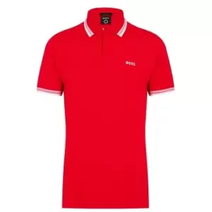 Image of BOSS Paddy Polo Shirt - Red