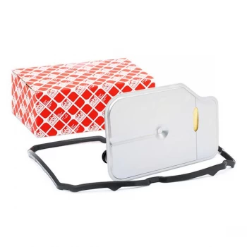 Image of FEBI BILSTEIN Hydraulic Filter Set, automatic transmission MERCEDES-BENZ 30157 2202710180,2202710180S1,2202710380 2202710380S1,2212770095,2212770195