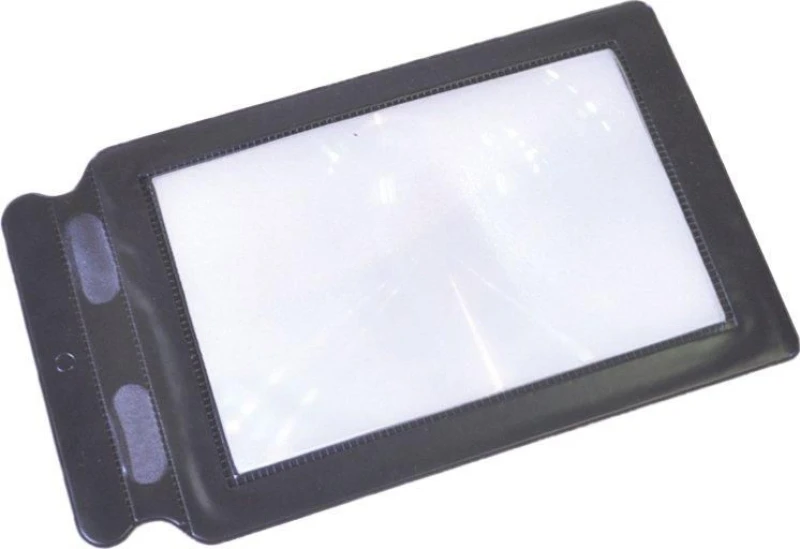 Image of AIDAPT Small Print / Map / Book / News Paper Sheet Magnifier Reader 14.8cm x 24.5cm ELV-599981