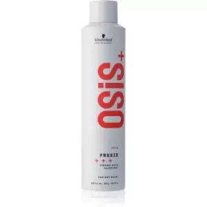 Image of Schwarzkopf Professional Osis+ Freeze strong-hold hairspray 300ml