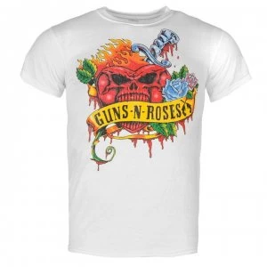 Image of Official Guns N Roses T Shirt - Heart Skull