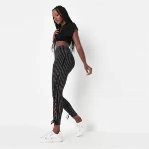 Image of Missguided It Happen Sweater Short Lounge Set - Black