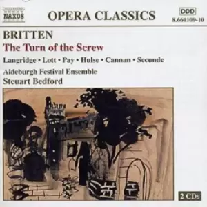 Image of Turn of the Screw The Bedford Aldeburgh Fest Ensemble by Benjamin Britten CD Album
