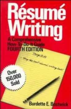 Image of Resume Writing by Burdette E. Bostwick Book
