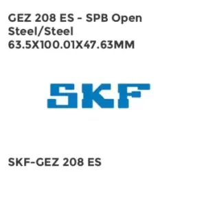 Image of GEZ 208 ES - SPB Open Steel/Steel 63.5X100.01X47.63MM