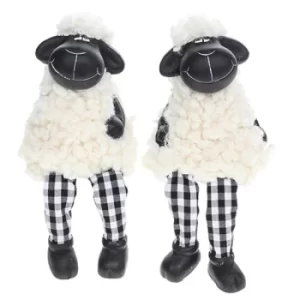 Image of Black Faced Sheep Dangly Leg Large