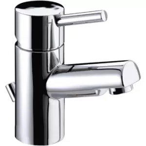 Image of Prism Basin Mixer Tap with Eco-Click and Pop Up Waste - Chrome - Bristan
