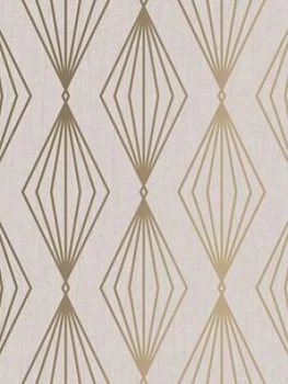 Image of Boutique Marquise Geo Pearl Wallpaper