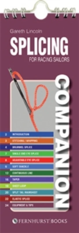 Image of Splicing Companion for Racing Sailors : How to Splice Braided Rope Spiral bound