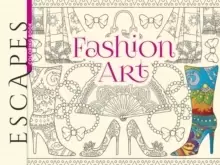 Image of ESCAPES Fashion Art Coloring Book