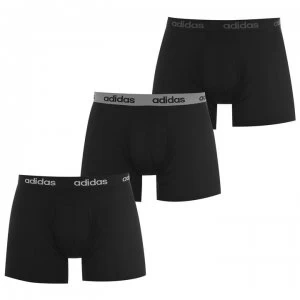 Image of adidas Mens Essentials Climalite Brief 3 Pack - Black