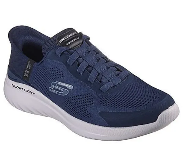 Image of Skechers Slip-Ins: Bounder 2.0 - Emerged Slip On Trainers 7 (41) Blue 12585119270