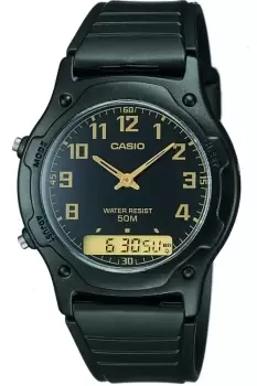 Image of Mens Casio Casio Collection Alarm Chronograph Watch AW-49H-1BVEF