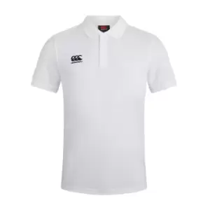 Image of Canterbury Mens Waimak Polo Shirt (M) (White)