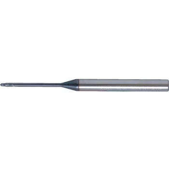 Image of 0.8MM 2FL Long Reach B/N Slot Drill Q-Coat - Swisstech