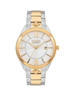 Image of Versus Versace Highland Park Yellow Gold - White Dial Bracelet