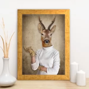 Image of AC12812917003 Multicolor Decorative Framed MDF Painting