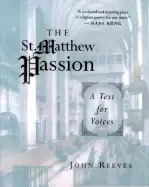 Image of st matthew passion a text for voices