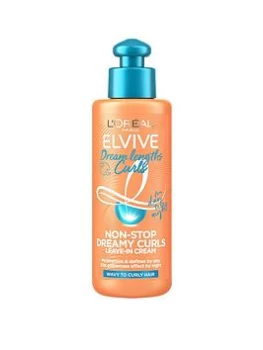 Image of LOreal Paris Elvive Dream Lengths Curls Leave-In Cream (For Curly To Wavy Hair) - 178 Grams
