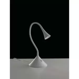 Image of Netlighting Newton LED Reading Desk Lamp White 240lm 4000K 0 13x51cm
