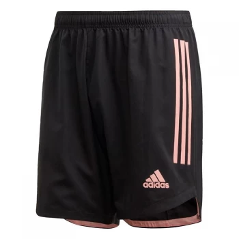 Image of adidas Condivo 20 Shorts Mens - Black / Glow Pink
