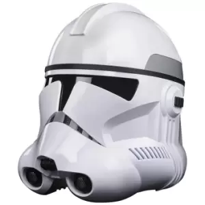 Image of Hasbro Star Wars The Black Series Phase II Clone Trooper Premium Electronic Helmet