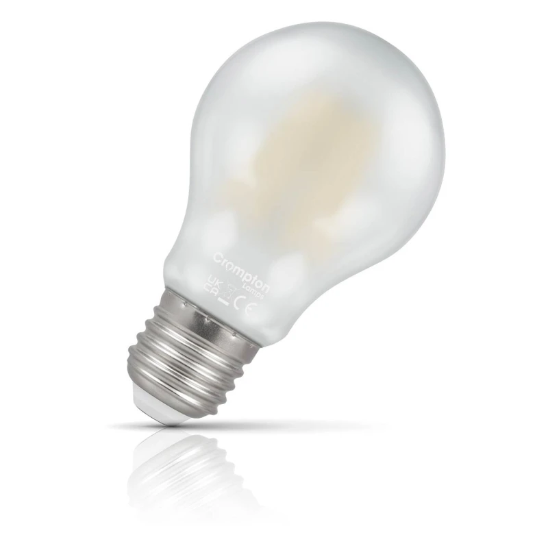 Image of Crompton Lamps LED GLS 9W E27 Dimmable Filament Warm White Pearl (75W Eqv)