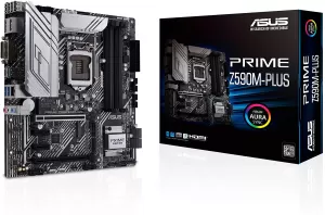 Image of Asus Prime Z590M Plus Intel Socket LGA1200 H5 Motherboard