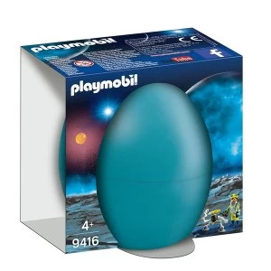 Image of Playmobil Space Agent with Robot Gift Egg