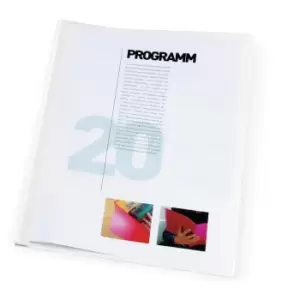 Image of Durable Fast Binding System Durabind 30 A4 White, Pack of 25