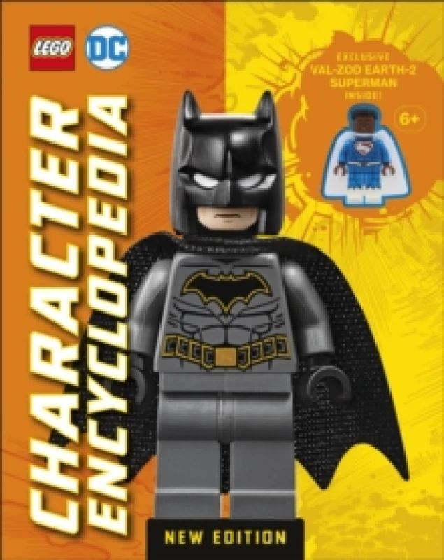Image of LEGO DC Character Encyclopedia New Edition : With Exclusive LEGO DC Minifigure Hardback