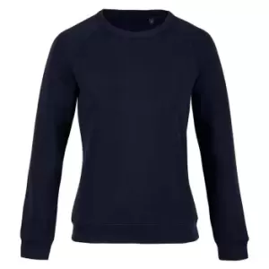 Image of NEOBLU Womens/Ladies Nelson French Terry Sweatshirt (S) (Night Blue)