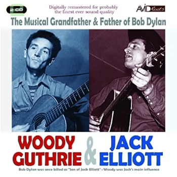 Image of Guthrie, Woody - The Musical Grandfather and Father of Bob Dylan CD