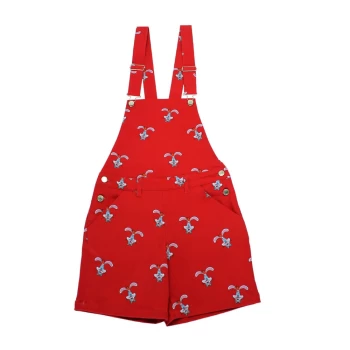 Image of Cakeworthy Roger Rabbit Overall Shorts - M