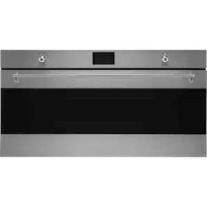 Image of SMEG Classic SFR9390X Built In Electric Single Oven - Stainless Steel - A+ Rated