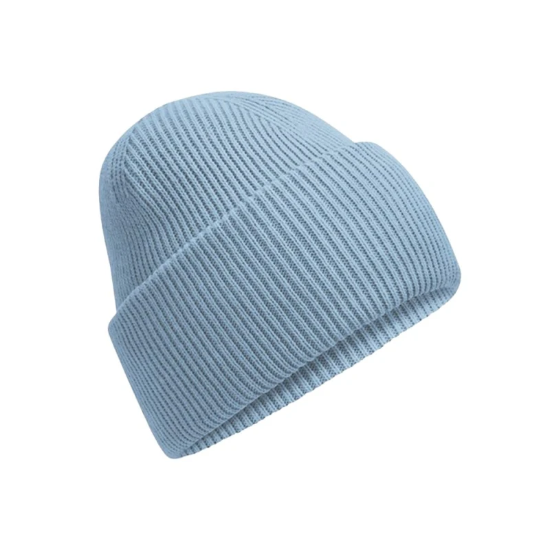 Image of Beechfield Beechfield Men Classic Deep Cuffed Beanie in Duck Egg Blue Duck Egg Blue One Size Male 5063425806881