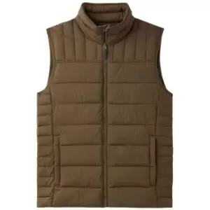 Image of Joules Mens Go To Padded Gilet Green Large