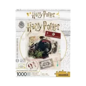 Image of Harry Potter Jigsaw Puzzle Hogwarts Express Ticket (1000 pieces)
