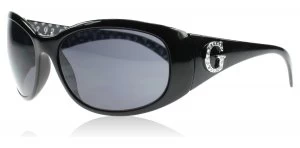 Image of Guess 6389 Blk-3 Sunglasses Black 6389 59mm
