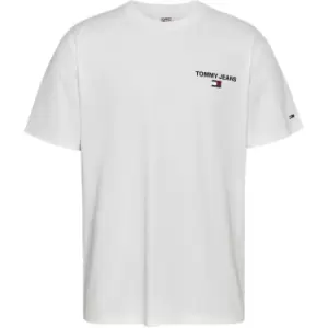 Image of Tommy Jeans Tjm Clsc Linear Back Print Tee - White